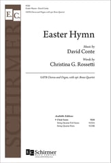 Easter Hymn SATB choral sheet music cover